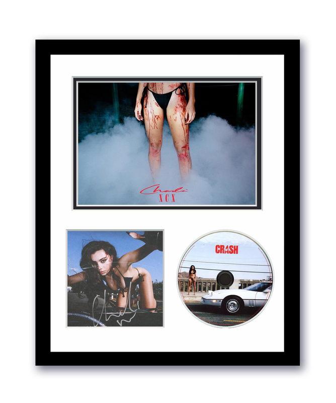 Item # 175294 - Charli XCX Autographed Signed 11x14 Custom Framed CD Photo Crash ACOA