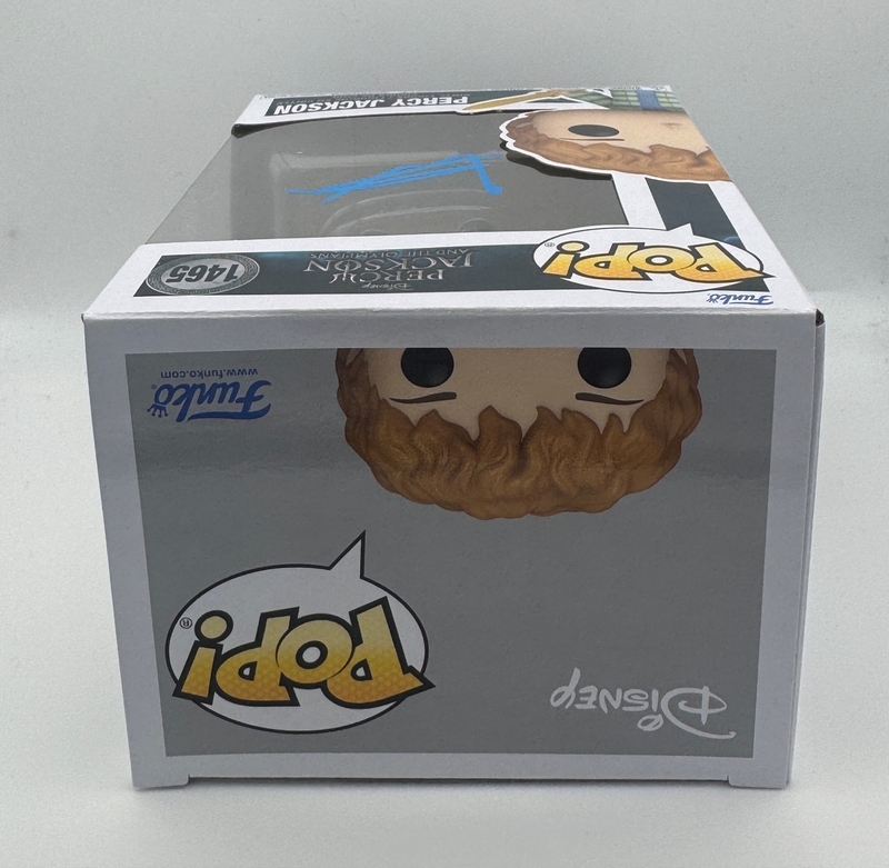 Item # 213509 - Walker Scobell "Percy Jackson" AUTOGRAPH Signed 1465 Funko Pop Figure