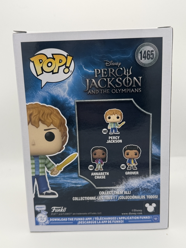Item # 213509 - Walker Scobell "Percy Jackson" AUTOGRAPH Signed 1465 Funko Pop Figure