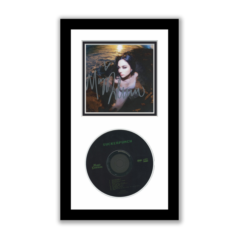 Item # 176569 - Maggie Lindemann Autographed Signed Framed CD Suckerpunch ACOA
