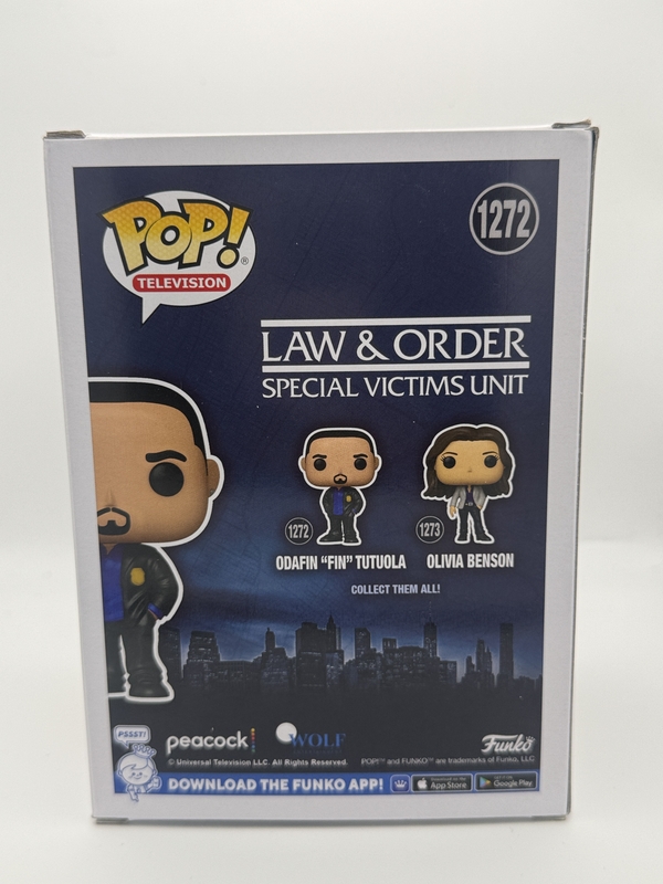Item # 213511 - Ice-T "Law & Order: SVU" AUTOGRAPH Signed 'Fin Tutuola' 1272 Funko Pop
