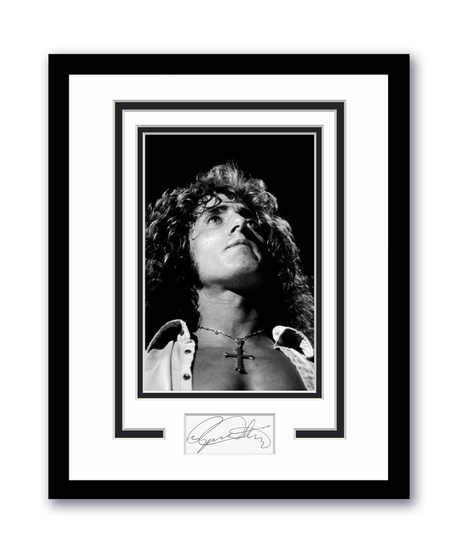 Item # 180096 - The Who Roger Daltrey Autographed Signed 11x14 Framed Photo ACOA