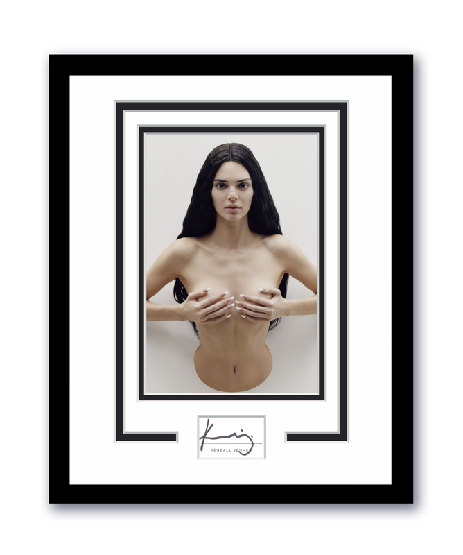Item # 193420 - Kendall Jenner Autographed Signed 11x14 Framed Photo ACOA