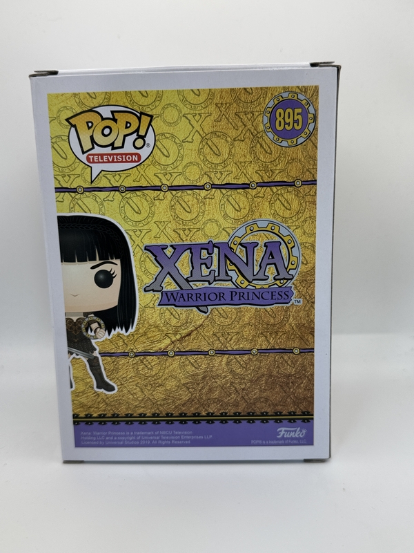 Item # 213522 - Lucy Lawless "Xena: Warrior Princess" AUTOGRAPH Signed 'Xena' 895 Funko Pop