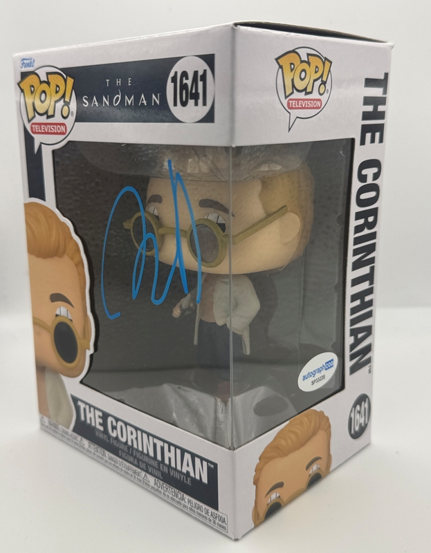 Item # 213532 - Boyd Holbrook "The Sandman" AUTOGRAPH Signed 'Corinthian' 1641 Funko Pop B