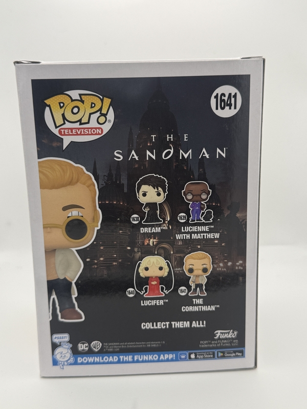 Item # 213532 - Boyd Holbrook "The Sandman" AUTOGRAPH Signed 'Corinthian' 1641 Funko Pop B