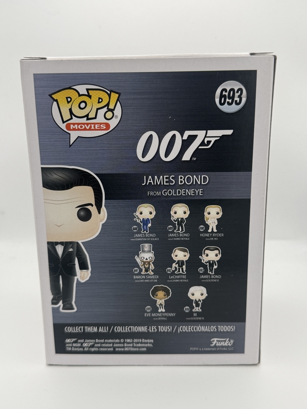 Item # 213535 - Pierce Brosnan "GoldenEye" AUTOGRAPH Signed 'James Bond' 693 Funko Pop