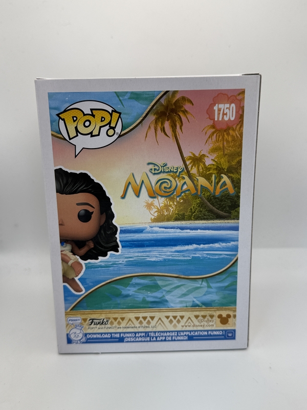 Item # 213544 - Auli'i Cravalho "Moana" AUTOGRAPH Signed 1750 Funko Pop Vinyl Figure