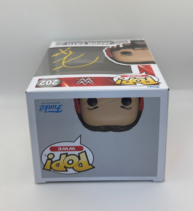 Item # 213549 - Jacob Fatu "Samoan Werewolf" AUTOGRAPH Signed WWE Wrestling 202 Funko Pop