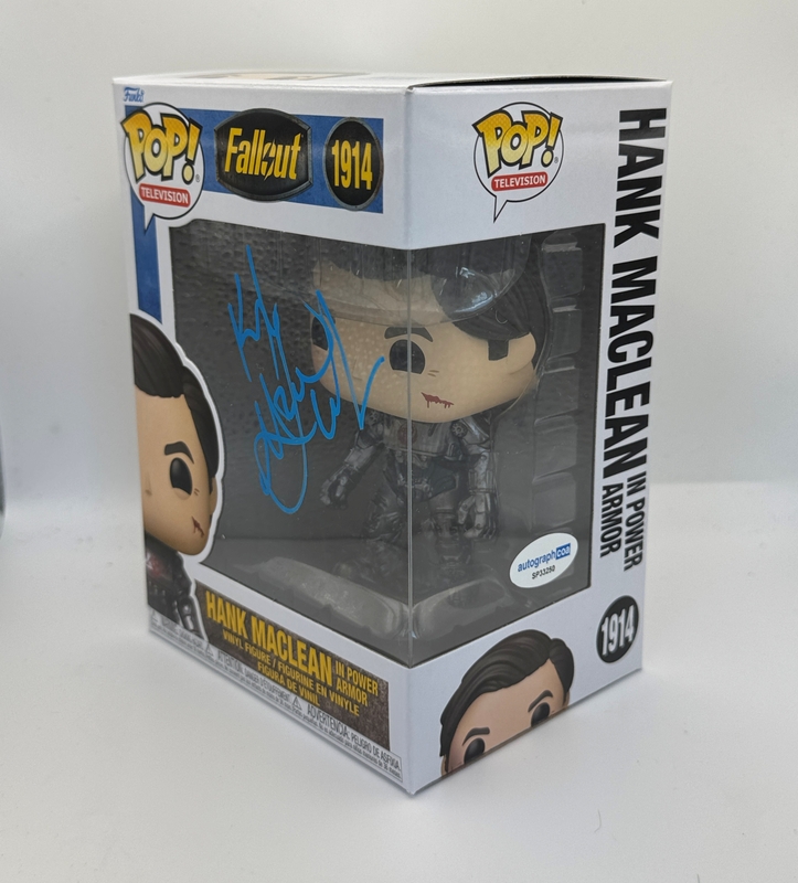 Item # 213562 - Kyle MacLachlan "Fallout" AUTOGRAPH Signed 'Hank MacLean' 1914 Funko Pop