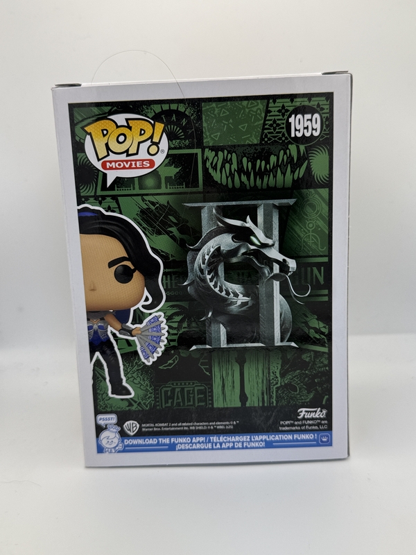 Item # 213577 - Adeline Rudolph "Mortal Kombat 2" AUTOGRAPH Signed 'Kitana' 1959 Funko Pop