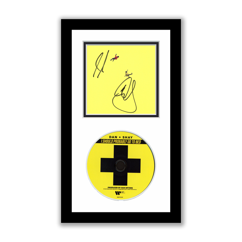 Item # 197573 - Dan + Shay Autographed Signed Framed CD I Should Probably Go To Bed ACOA