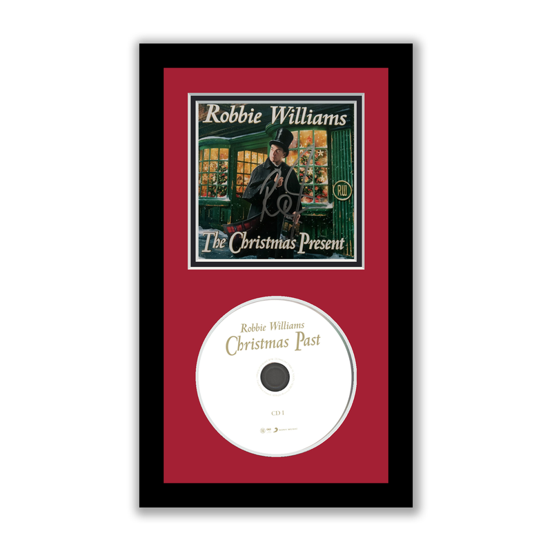 Item # 191756 - Robbie Williams Autographed Signed Framed CD The Christmas Present ACOA
