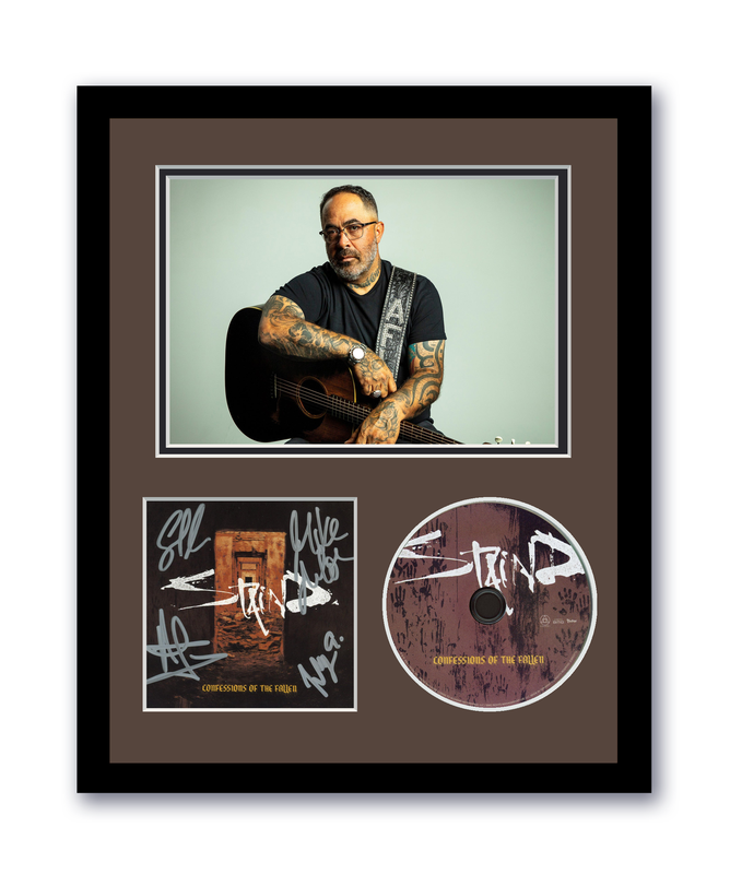 Item # 177070 - Staind Autographed Signed 11x14 Framed CD Photo Confessions Of The Fallen ACOA