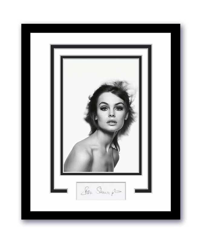 Item # 197448 - Jean Shrimpton Autographed Signed 11x14 Framed Photo Fashion Model Icon ACOA