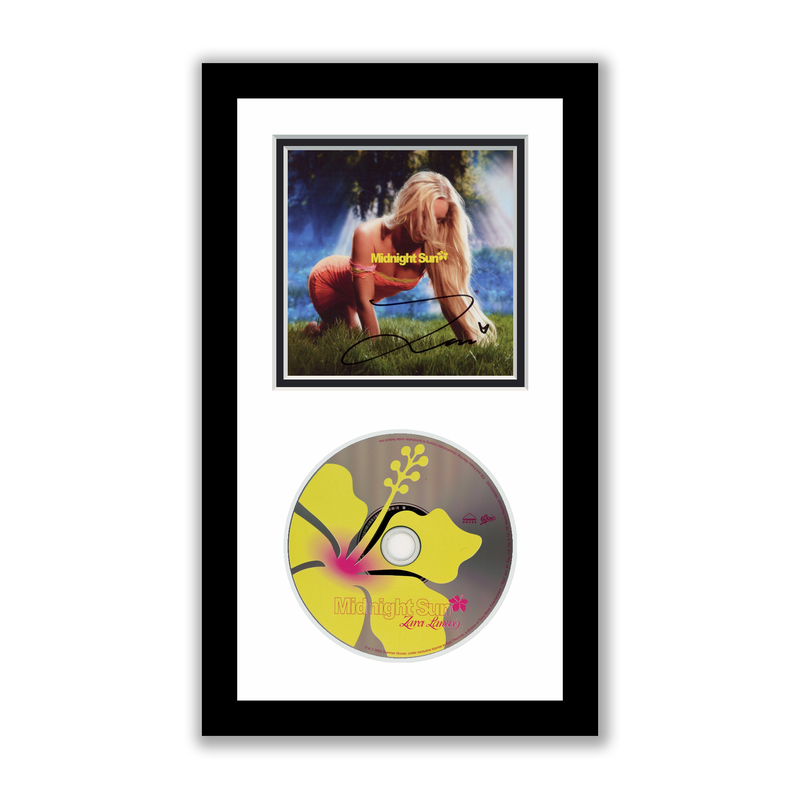 Zara Larsson Autographed Signed Framed CD Midnight Sun ACOA | eBay