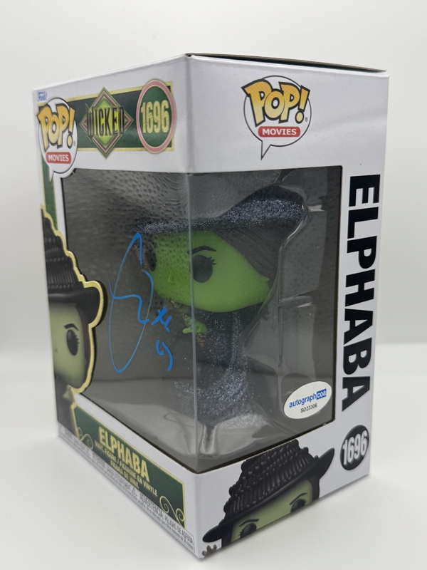 Item # 197918 - Cynthia Erivo "Wicked" AUTOGRAPH Signed 'Elphaba (Glitter)' 1696 Funko Pop