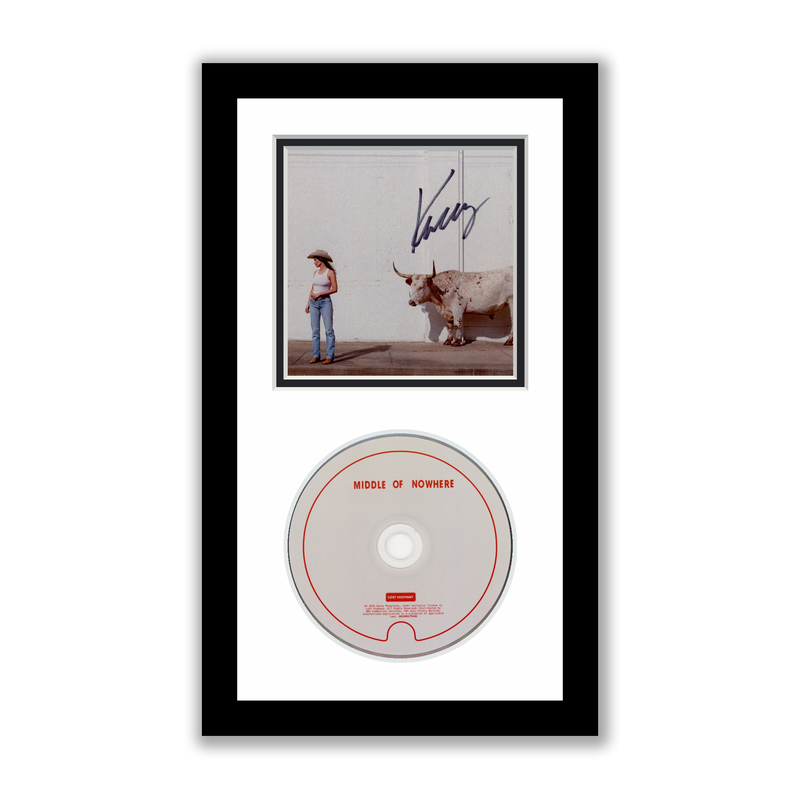 Item # 209058 - Kacey Musgraves Autographed Signed Framed CD Middle of Nowhere ACOA