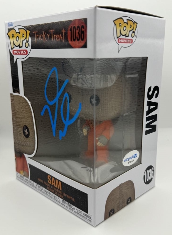 Item # 186780 - Dylan Baker "Trick 'r Treat" AUTOGRAPH Signed 1036 Funko Pop Vinyl Figure
