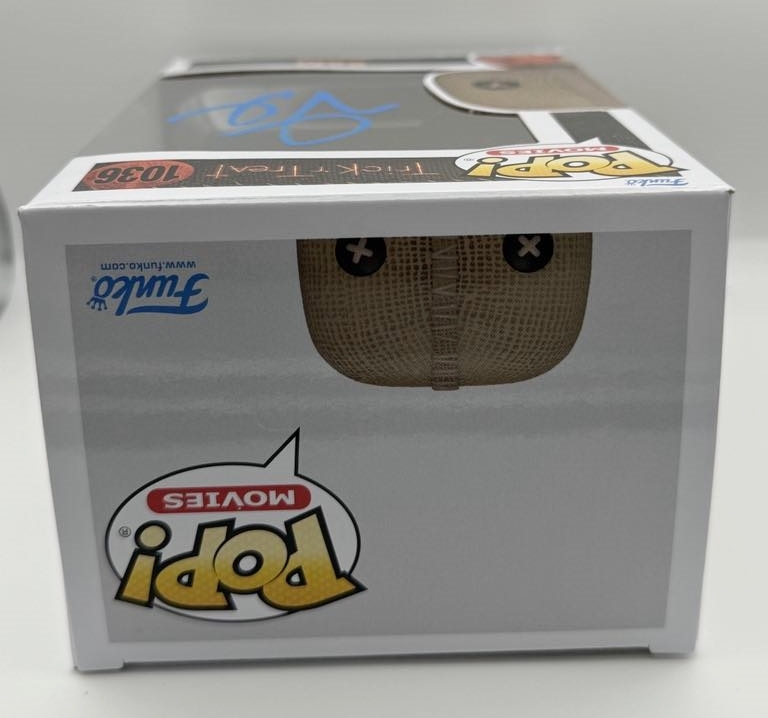 Item # 186780 - Dylan Baker "Trick 'r Treat" AUTOGRAPH Signed 1036 Funko Pop Vinyl Figure
