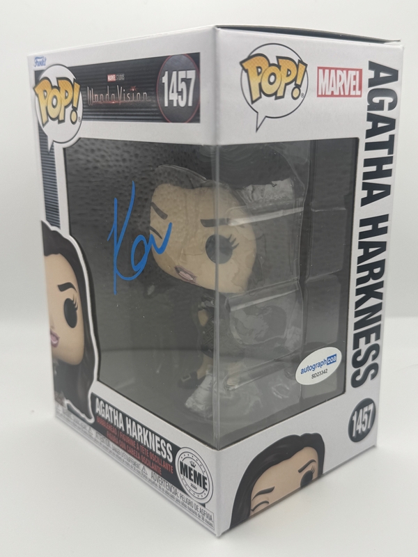 Item # 197954 - Kathryn Hahn "WandaVision" AUTOGRAPH Signed Agatha Harkness Meme Funko Pop