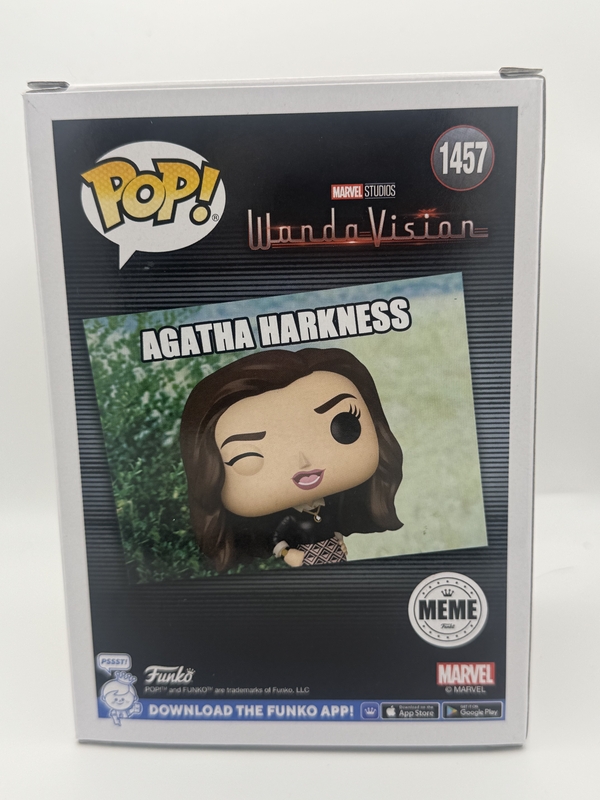 Item # 197954 - Kathryn Hahn "WandaVision" AUTOGRAPH Signed Agatha Harkness Meme Funko Pop