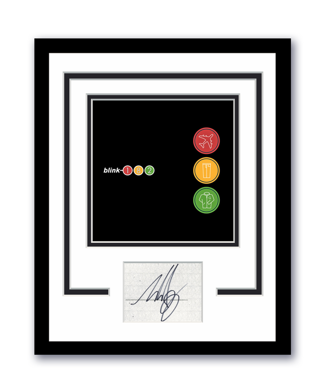 Item # 196783 - Blink 182 Mark Hoppus Autographed Signed 11x14 Framed Photo ACOA