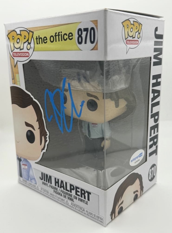 Item # 186795 - John Krasinski "The Office" AUTOGRAPH Signed 'Jim Halpert' 870 Funko Pop