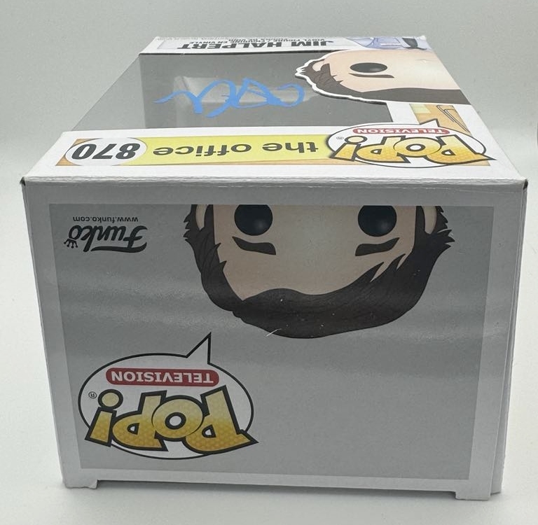 Item # 186795 - John Krasinski "The Office" AUTOGRAPH Signed 'Jim Halpert' 870 Funko Pop