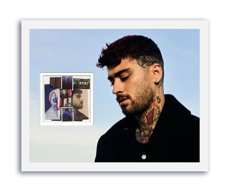 Item # 193763 - Zayn Malik Autographed Signed 11x14 Framed CD Photo Room One Direction ACOA