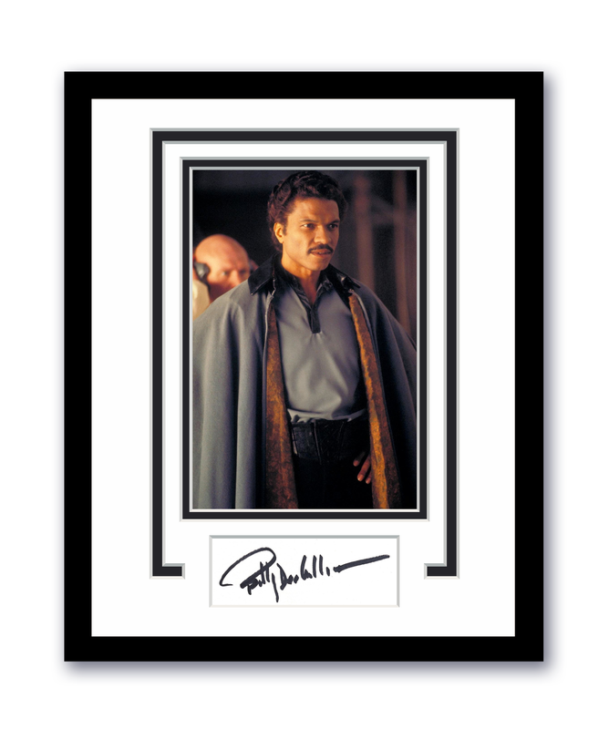 Item # 181323 - Star Wars Lando Billy Dee Williams Autographed Signed 11x14 Framed Photo ACOA