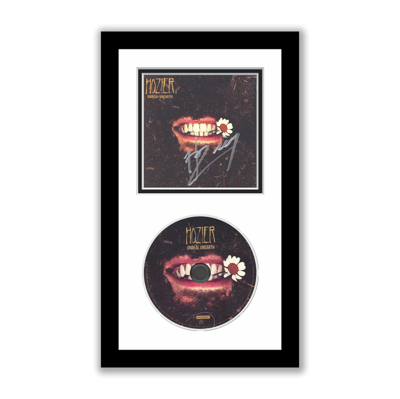 Item # 194736 - Hozier Autographed Signed Framed CD Unreal Unearth ACOA