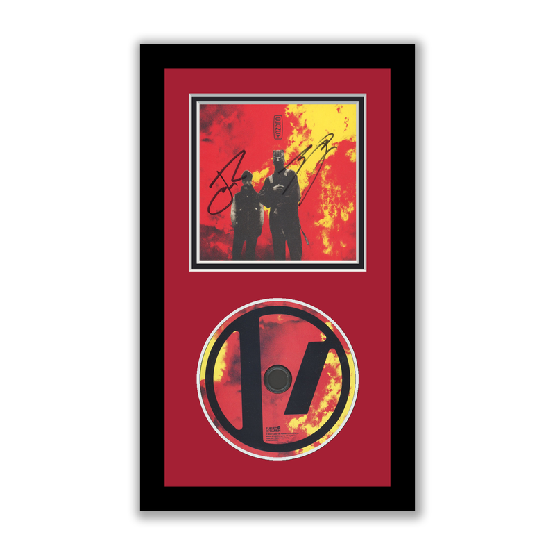 Item # 194751 - Twenty One Pilots Autographed Signed Framed CD Clancy ACOA