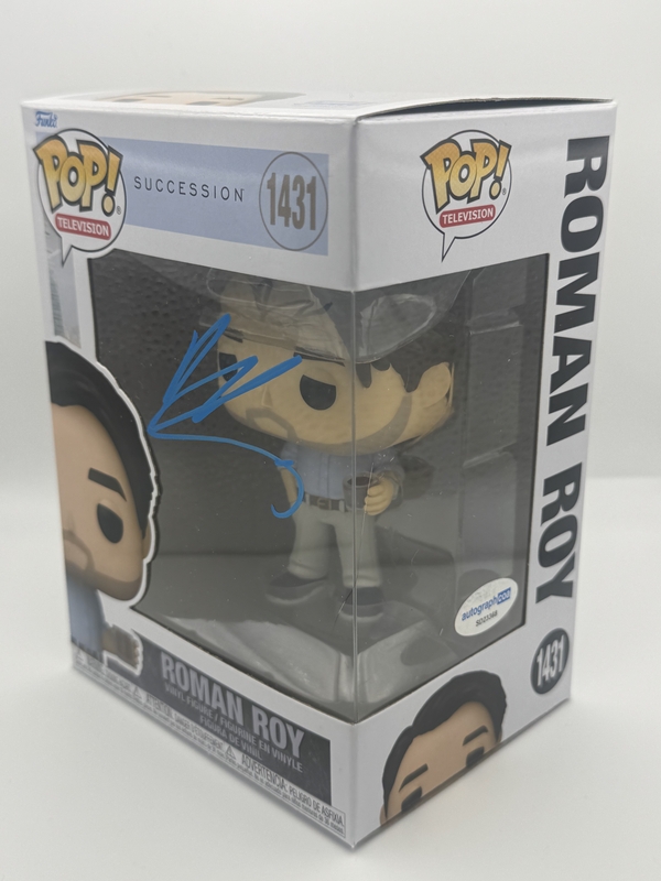 Item # 197980 - Kieran Culkin "Succession" AUTOGRAPH Signed 'Roman Roy' 1431 Funko Pop
