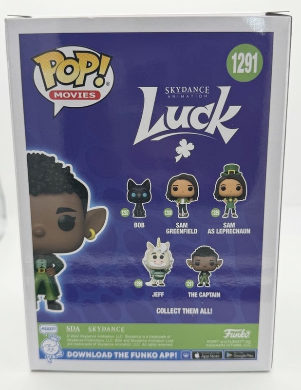 Item # 186809 - Whoopi Goldberg "Luck" AUTOGRAPH Signed 'The Captain' 1291 Funko Pop Figure