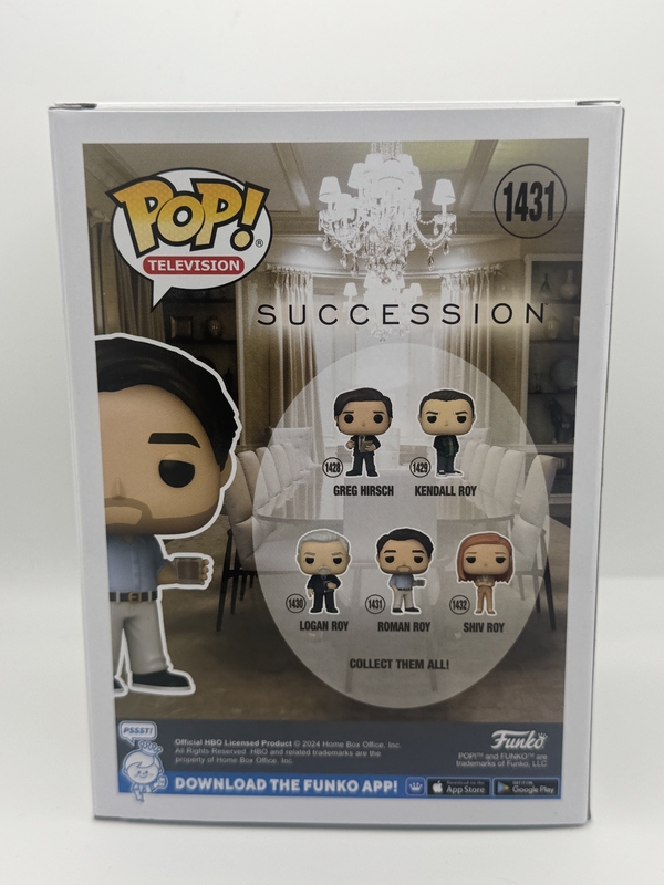 Item # 197980 - Kieran Culkin "Succession" AUTOGRAPH Signed 'Roman Roy' 1431 Funko Pop