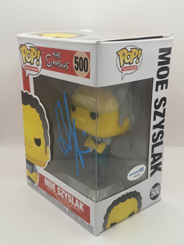 Item # 197993 - Hank Azaria "The Simpsons" AUTOGRAPH Signed 'Moe Szyslak' 500 Funko Pop B