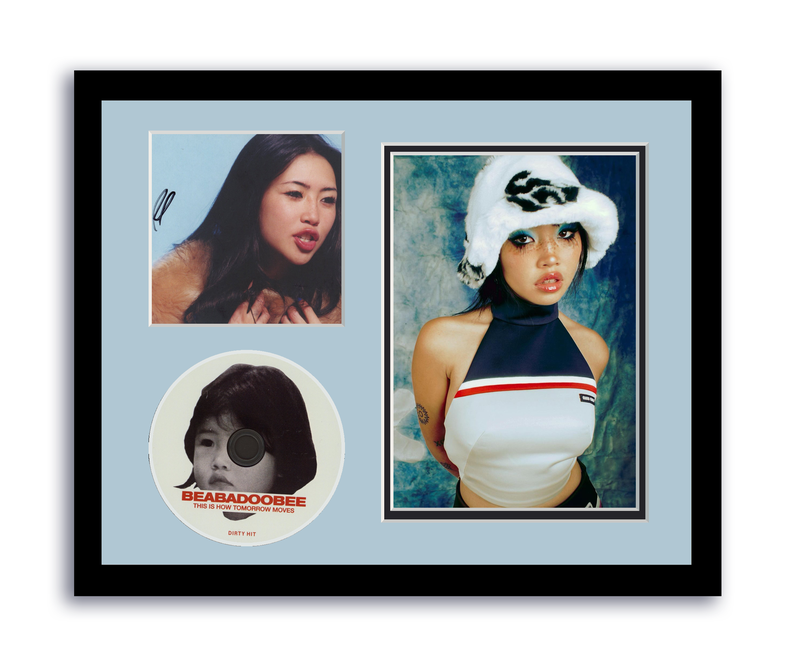 Item # 193384 - Beabadoobee Autographed 11x14 Framed CD Photo This Is How Tomorrow Moves ACOA