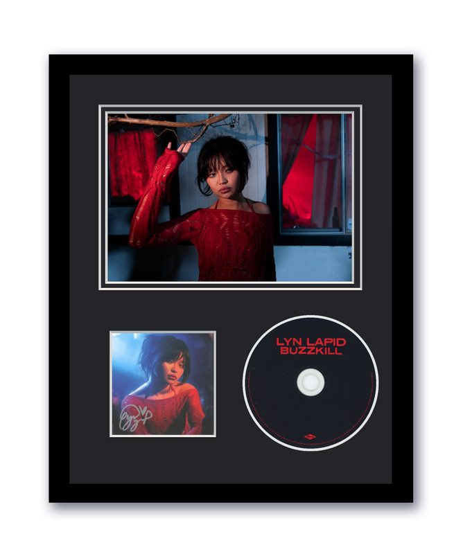 Item # 198103 - Lyn Lapid Autographed Signed 11x14 Custom Framed CD Photo Buzzkill ACOA