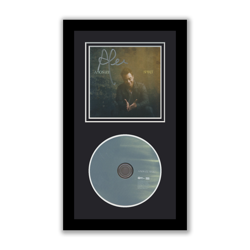 Item # 193141 - Amos Lee Autographed Signed Framed CD Spirit ACOA