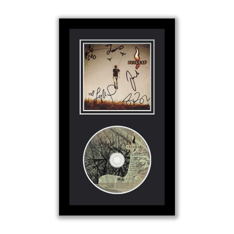 Item # 206762 - Flyleaf Autographed Signed Framed CD Flyleaf ACOA
