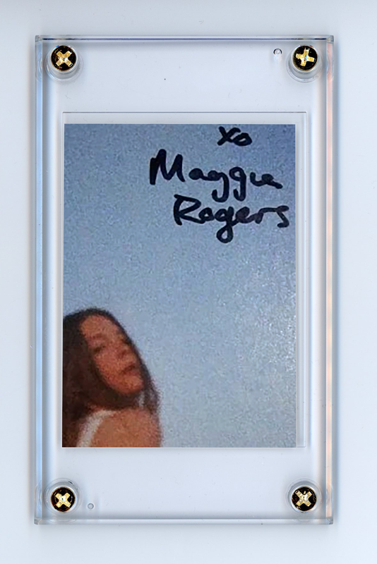 Item # 204783 - Maggie Rogers Autographed Trading Card Sized Signed Cut ACOA