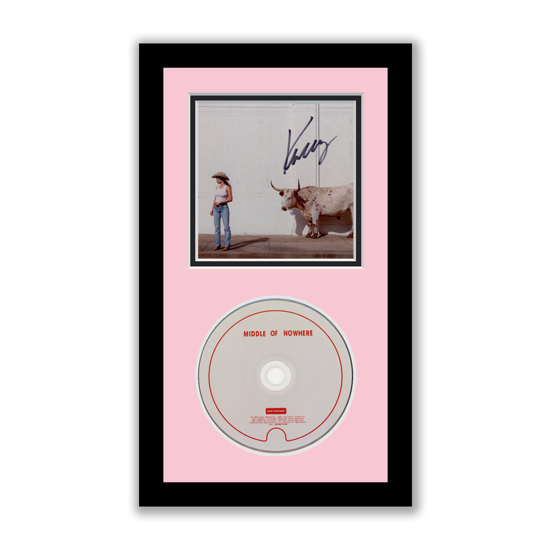 Item # 209061 - Kacey Musgraves Autographed Signed Framed CD Middle of Nowhere ACOA
