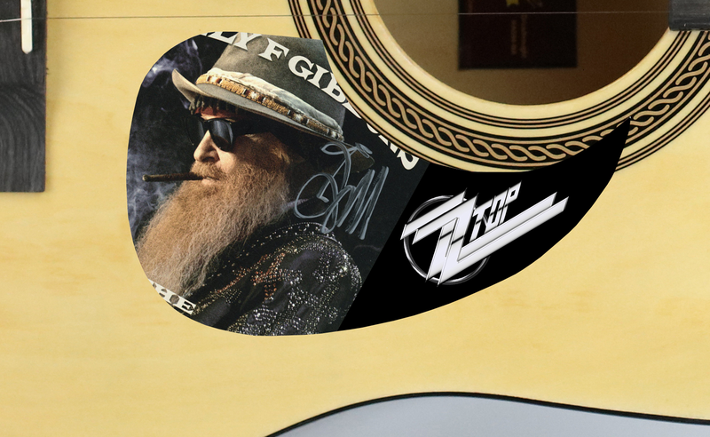 Item # 174225 - Billy Gibbons Autographed Signed Guitar The Big Bad Blues ACOA