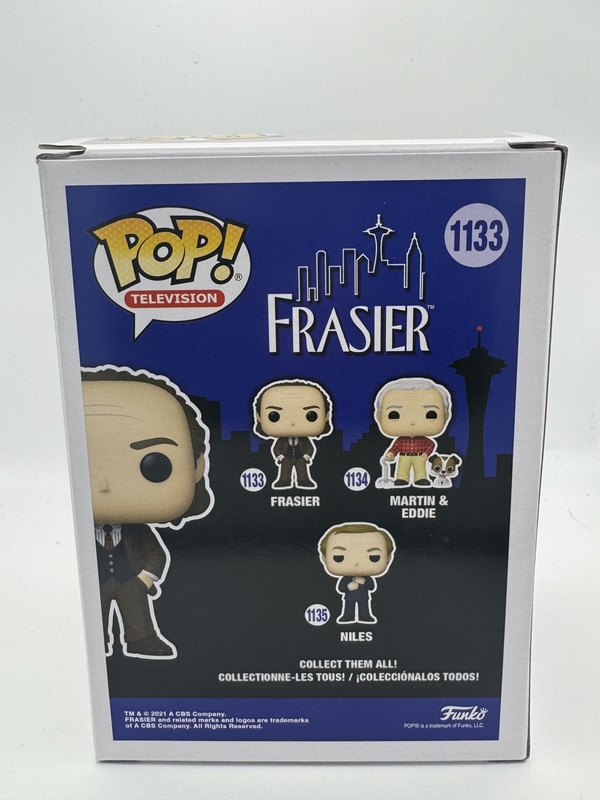 Item # 198043 - Kelsey Grammer "Frasier" AUTOGRAPH Signed 1133 Vinyl Figure Funko Pop B