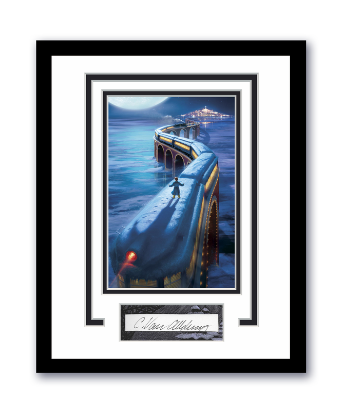 Item # 191215 - The Polar Express Chris Van Allsburg Autographed Signed 11x14 Framed Photo ACOA