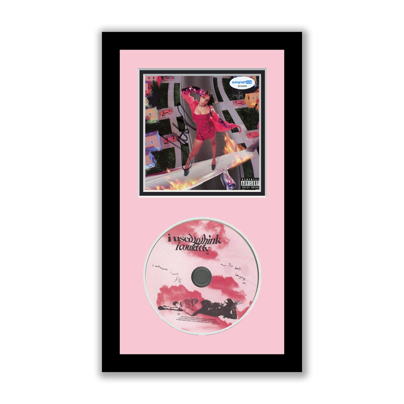 Item # 179731 - Tate McRae Autographed Signed Framed CD I Used To Think I Could Fly ACOA