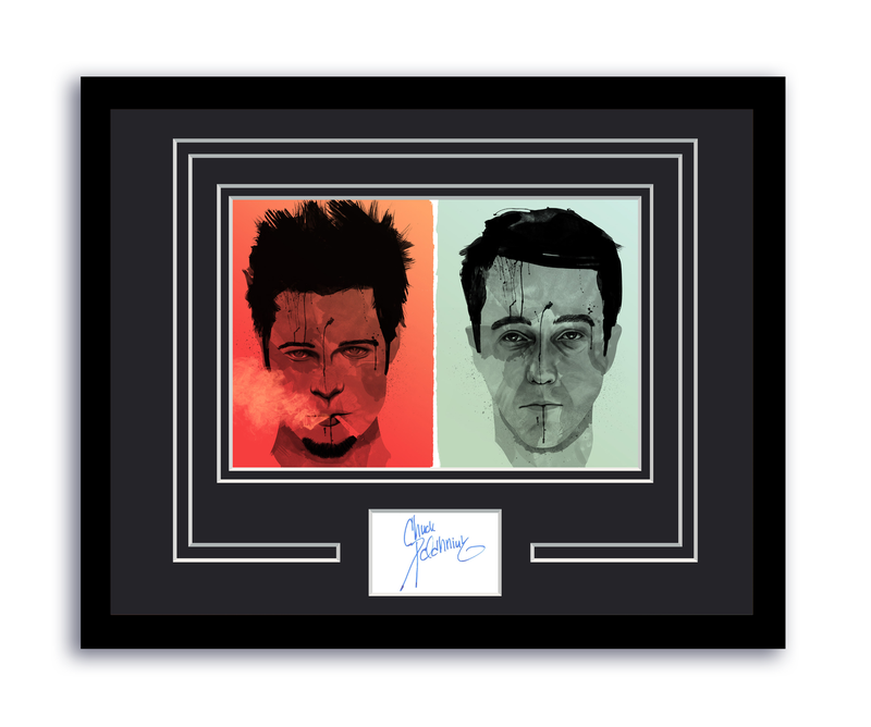 Item # 194050 - Fight Club Chuck Palahniuk Autographed Signed 11x14 Framed Photo ACOA