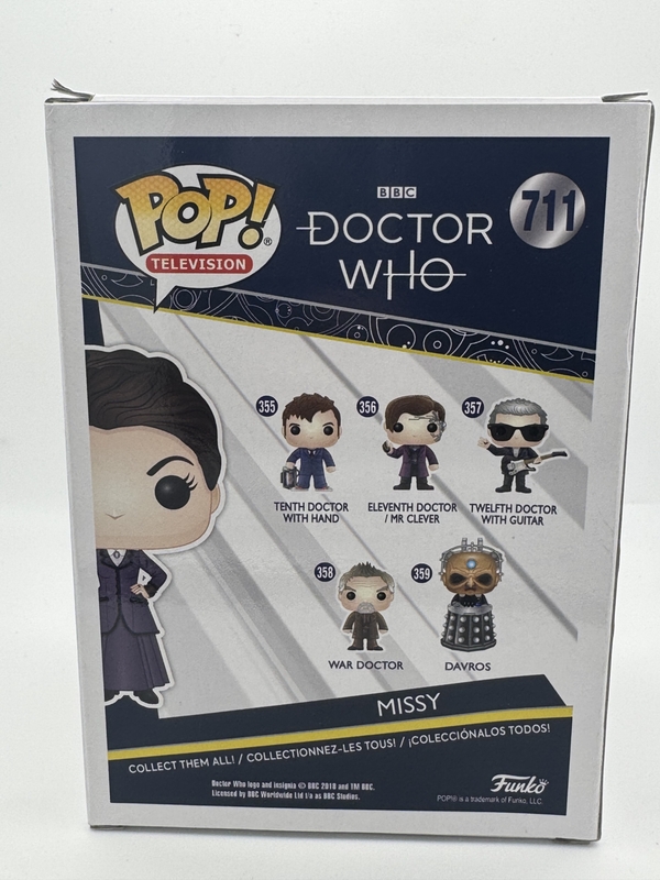 Item # 200835 - Michelle Gomez "Doctor Who" AUTOGRAPH Signed 'Missy' 711 Funko Pop Figure