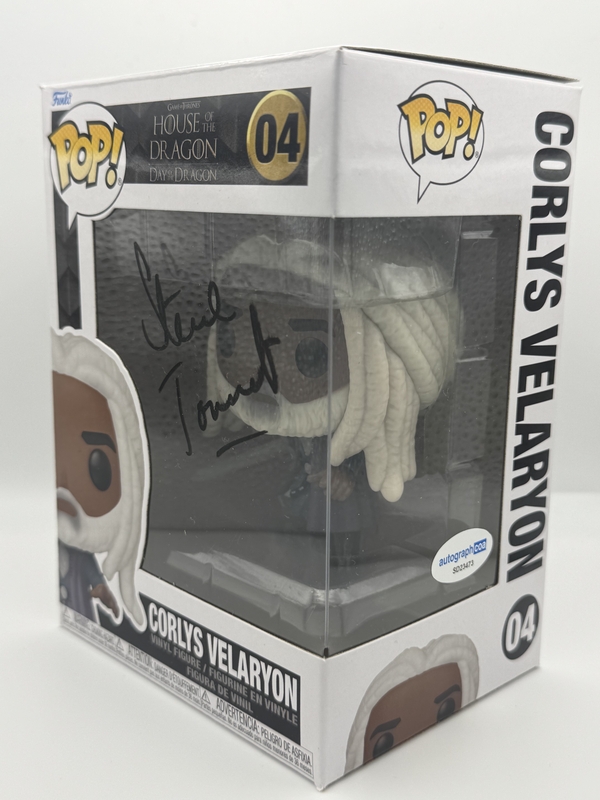 Item # 198081 - Steve Toussaint "House of the Dragon" SIGNED 'Corlys Velaryon' 04 Funko Pop